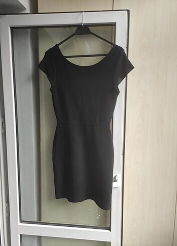 BCBG Max Azria Dar Siyah Elbise