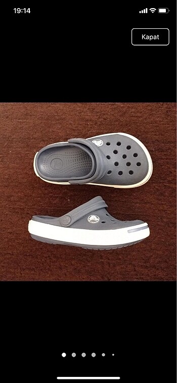 Orijinal lacivert crocs 8c9 küçülmüş