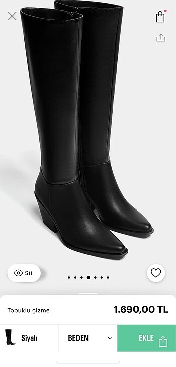 Pull and Bear Pull & Bear Çizme