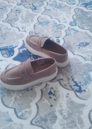 Bej erkek Günlük Loafer Ayakkabı