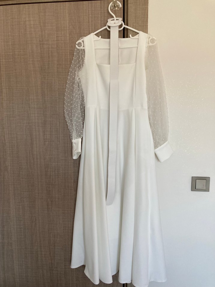 beyaz elbise - Görsel 3