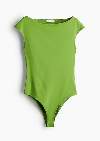 H&m yeşil body