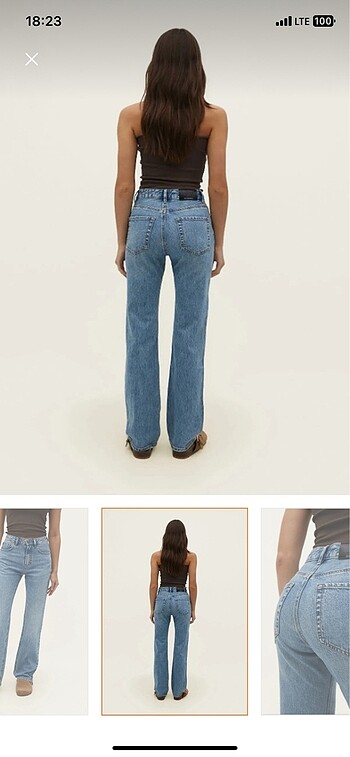 Stradivarius Stradivarius d98 fit vintage jean