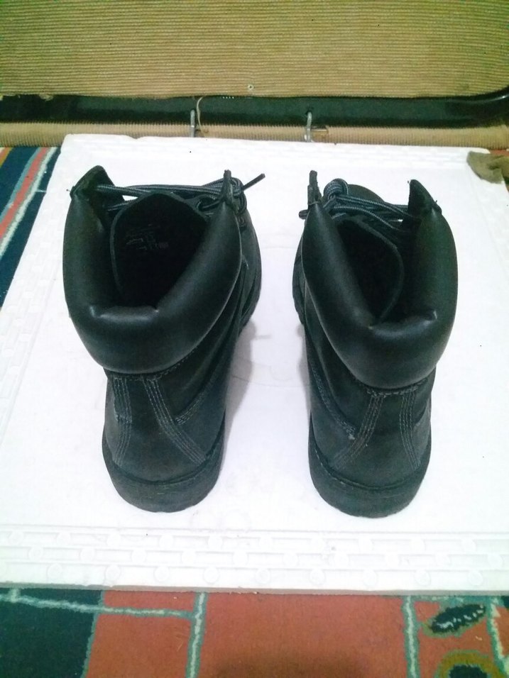 Erkek Siyah Kauçuk Sokak Stili Botları - Görsel 2