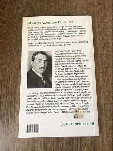  Korku (stefan zweıg) MKD.-57
