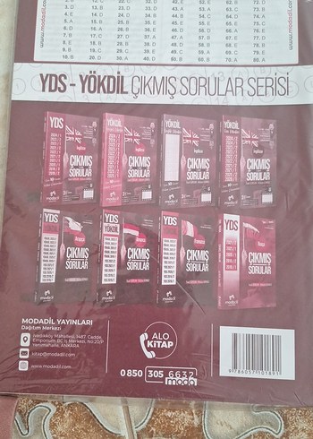 İngilizce Çıkmış Sorular Kitabı