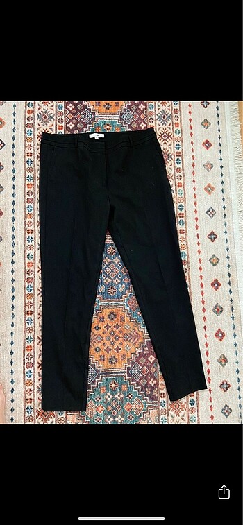 Siyah kumaş pantolon