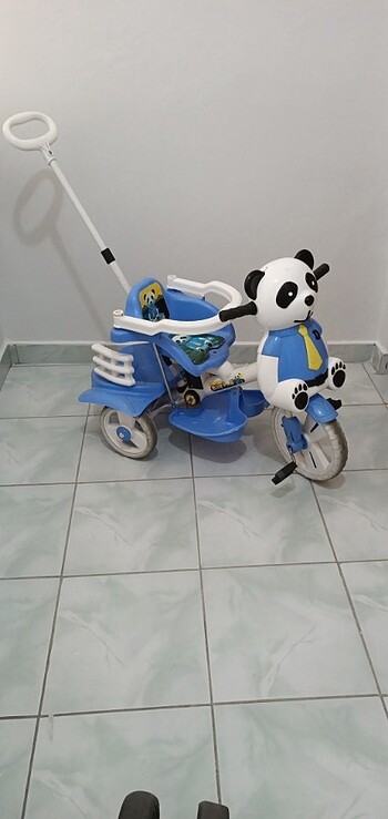 Baby poufi 3 tekerlekli çocuk bisikleti 