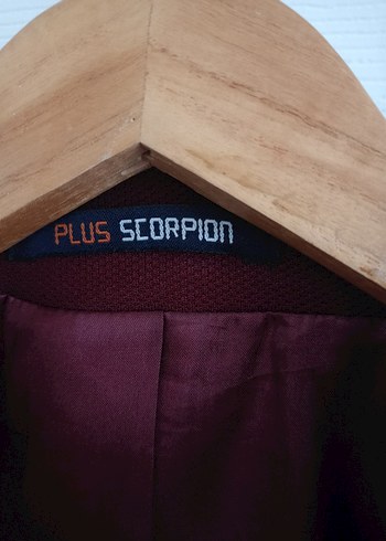 Bordo Erkek Düğmeli Ceket - Görsel 3