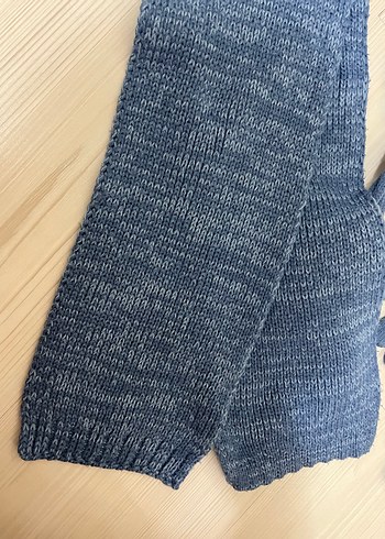 5-8 Yaş, 22 cm Beden Erkek Çocuk Triko Bere, Atkı ve Eldiven Seti