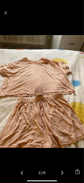 Zara Şortlu pijama takımı