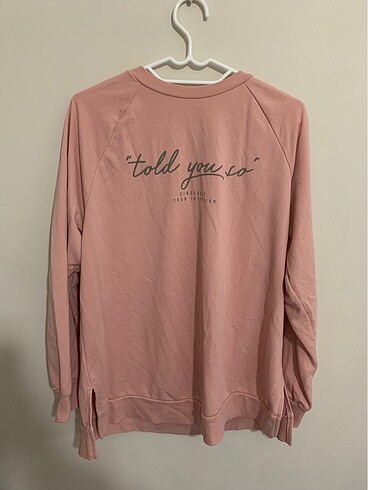 Pembe sweatshirt