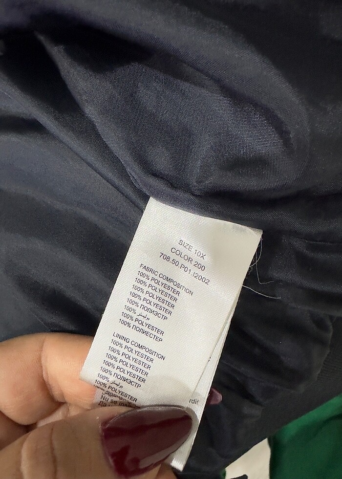 Galatasaray 9-10 yaş fermuarlı sweat - Görsel 5