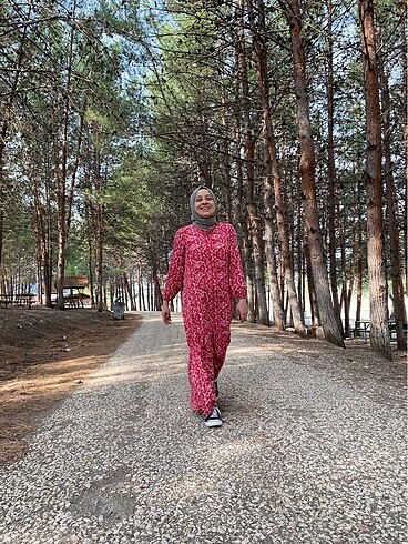 s Beden kırmızı Renk Elbise
