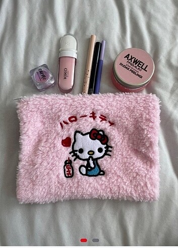 Hello kitty makyaj ped kalemlik canta 