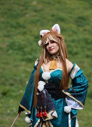 Miss Hina Genshin Impact Cosplay 