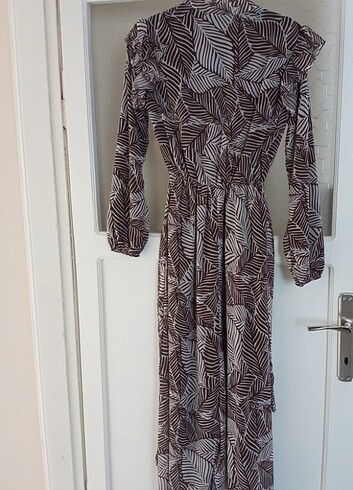Zara Şifon astarlı elbise