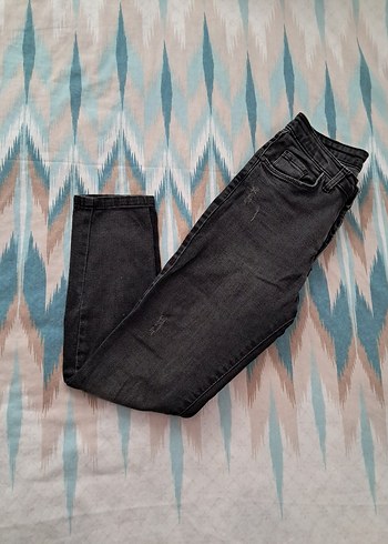 Trendyol & Milla Koyu Gri Denim Jean