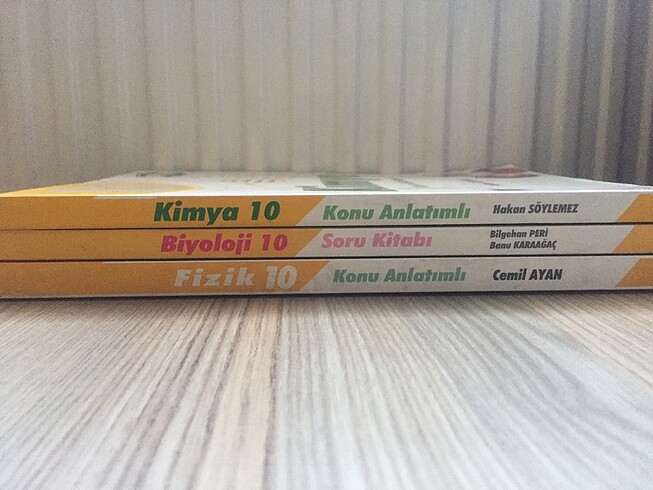 10. Sınıf test kitabı palme yayınları