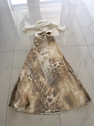 Alfabeta Leopar desenli strablez abiye