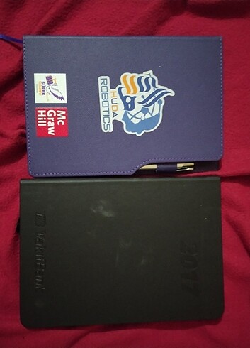  Beden 4 adet boş eski tarihli ajanda defter 