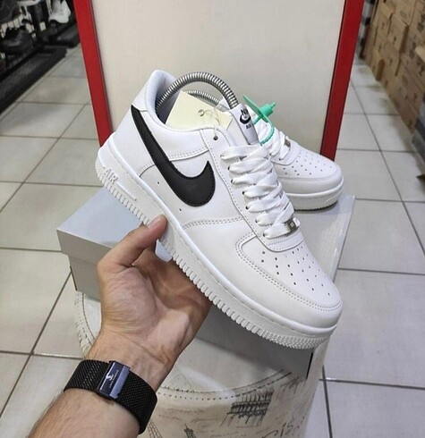 39 Beden beyaz Renk Nike Air Force İthal Dikişli Barkodlu ????