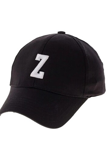 Siyah Harfli Şapka Z
