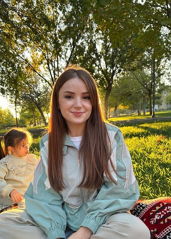 Rahat Kesim Yüksek Yakalı Yeşil Spor Ceket - Görsel 4