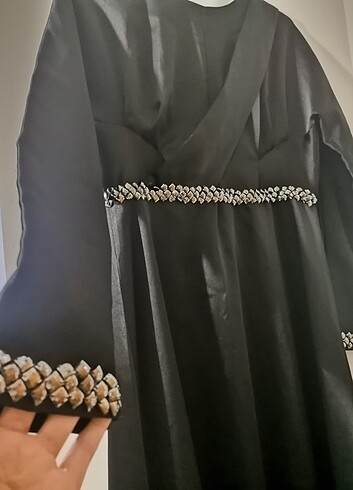 xl Beden siyah Renk Siyah saten elbise