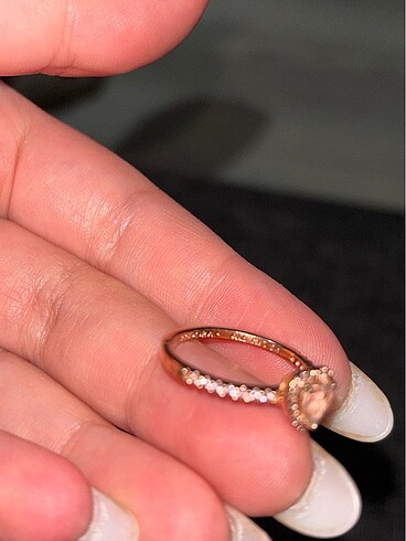 PANDORA Işıltılı Yüksek Kalp Taşlı Yüzük - Görsel 7