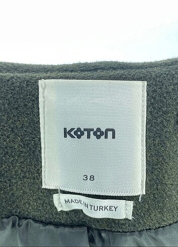 38 Beden haki Renk Koton kaban