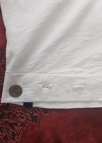 s Beden Kadın Beyaz Pamuklu Salaş Sweatshirt