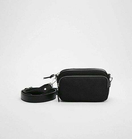Stradivarius kumaş çapraz askılı çanta