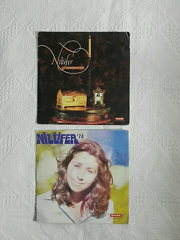 Nilüfer iki adet CD karton cd