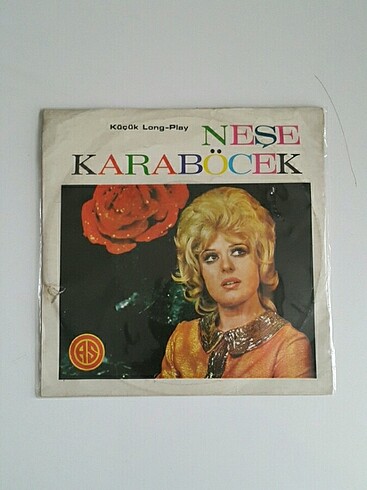 Neşe Karaböcek 45'lik plak -küçük Long play 