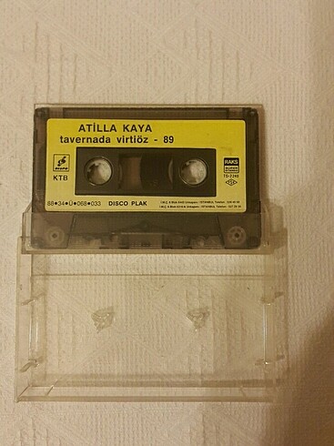 Atilla Kaya taverna'da virtüöz 89 kartonetsiz kaset