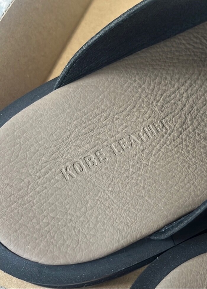 Kobe leather deri terlik - Görsel 3