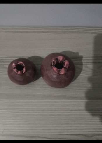 Bordo Nar Figürinleri Seti - Görsel 2