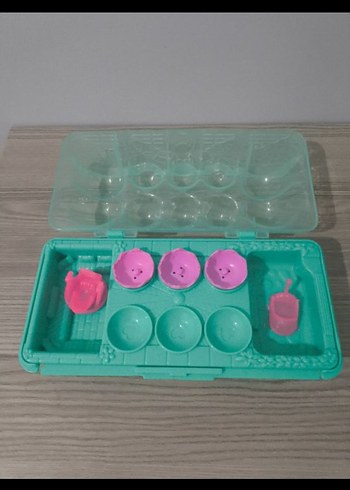 oyuncak Turkuaz Renkli lama yumurta kabı - Görsel 2