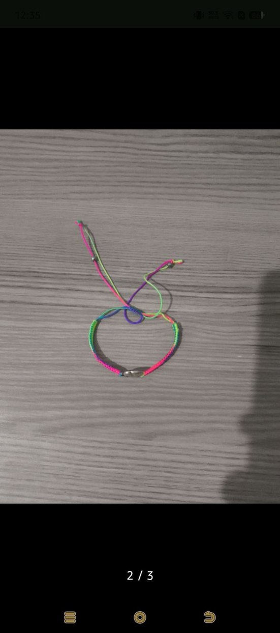 Renkli Boncuklu Kadın Bileklik - Görsel 2