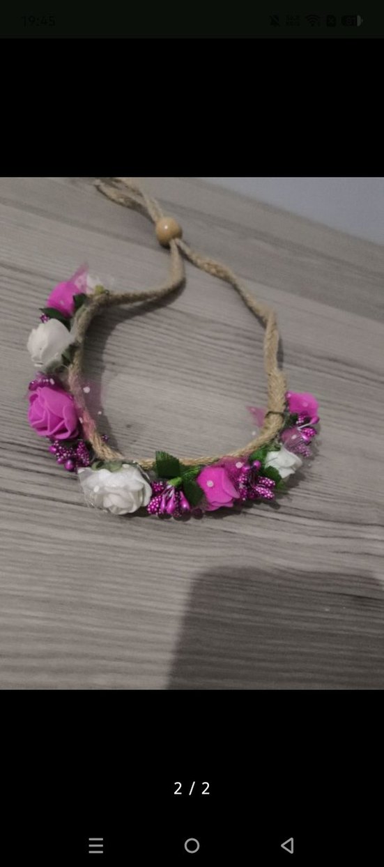 Boncuklu Renkli Bohem Saç Aksesuarı - Görsel 2