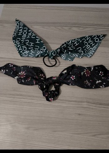 Kadın Çok Renkli Fiyonk Saç Aksesuarları - Görsel 2