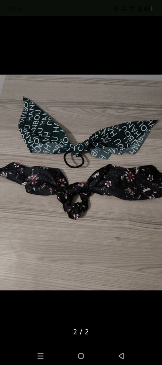 Kadın Çok Renkli Fiyonk Saç Aksesuarları - Görsel 2