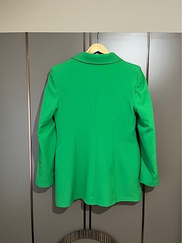 40 Beden yeşil Renk Blazer ceket