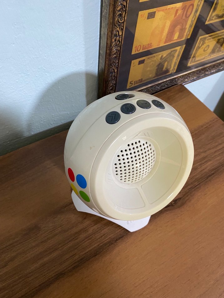 Beyaz Bluetooth Hoparlör - Görsel 2