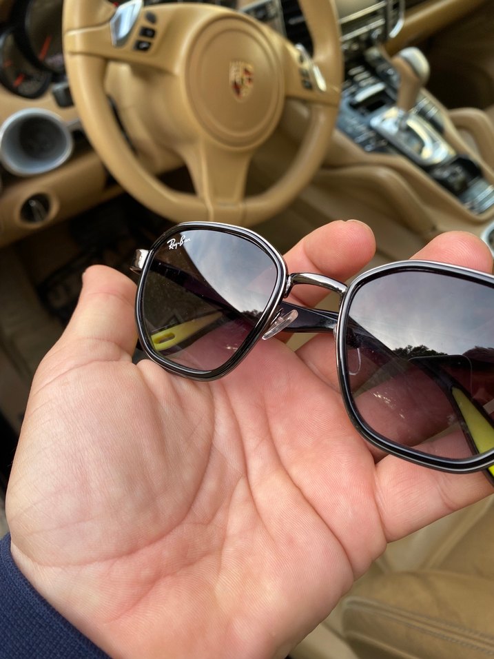 Sarı Tokalı Ray-Ban Kadın Güneş Gözlüğü - Görsel 2