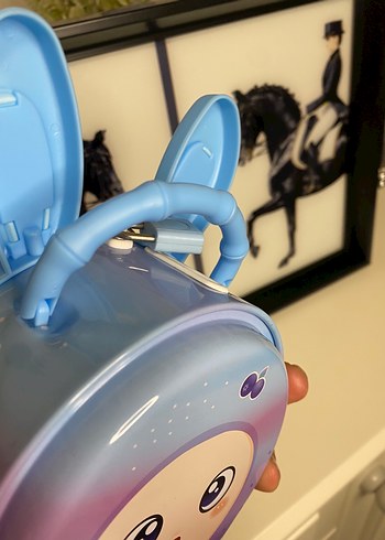 Sevimli Tavşan Kulaklı Renkli Çocuk Sırt Çantası - Görsel 6