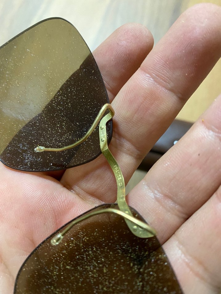 Rolamor Kahverengi Parlak  Gözlük - Görsel 4