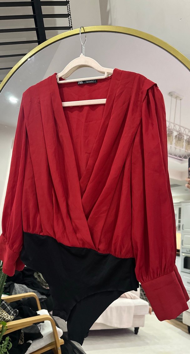 Zara çıtçıtlı kruvaze Gömlek - Görsel 2