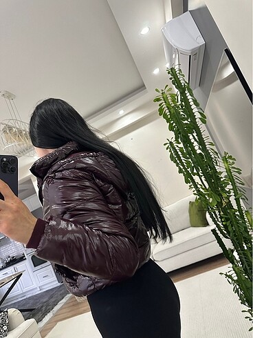 s Beden bordo Renk Bershka Mont